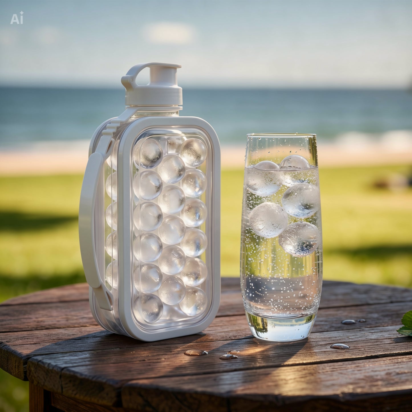BOTELLA CUBETERA 2 EN 1