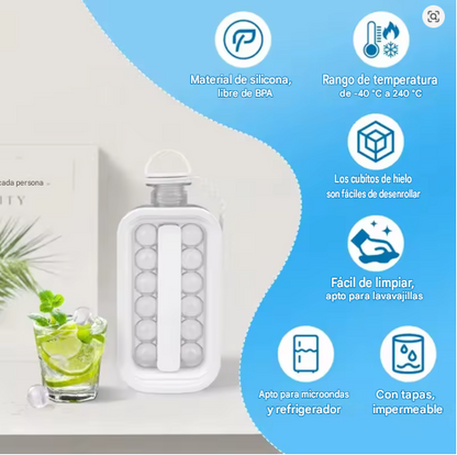 BOTELLA CUBETERA 2 EN 1